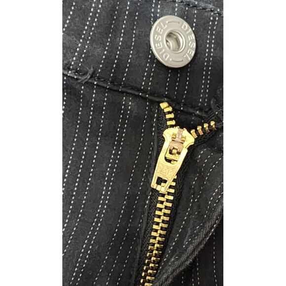 Diesel Industry Jeans Womens 27 x 29.5 Multicolor Boot Cut Low Rise Italy Made - Picture 7 of 11